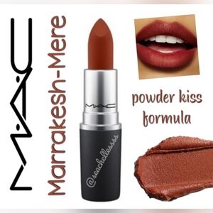 Marrakesh-Mere Powder Kiss Lipstick Mac Cosmetics Brand New in Box Full Size